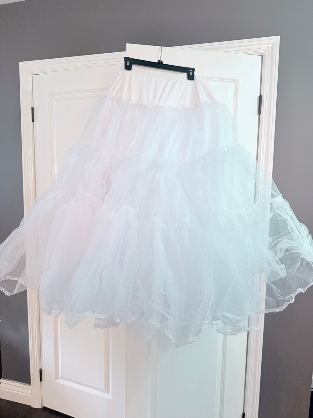 David’s Bridal Ball Gown Petticoat Slip White XL NWT Bridal Prom
